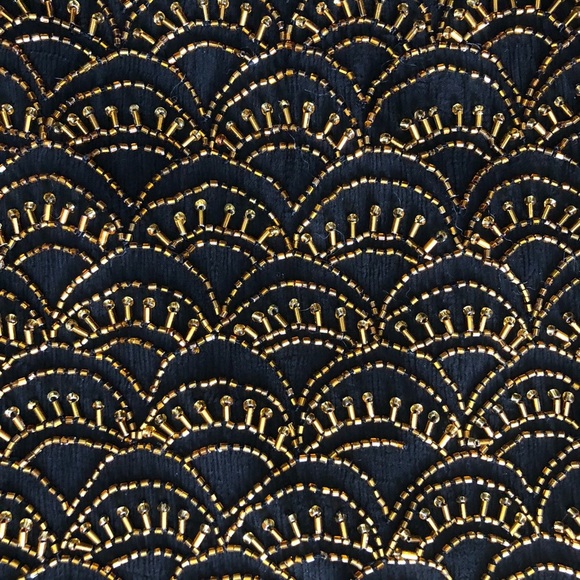 Beautiful Vintage Hand Beaded Silk Tunic/Blouse - Picture 6 of 6